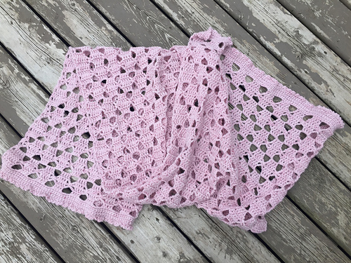 Touch of Blush Shawl photo 7