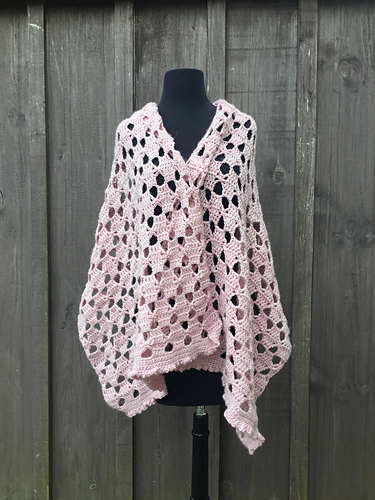 Touch of Blush Shawl photo 4