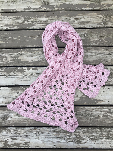 Touch of Blush Shawl photo 9