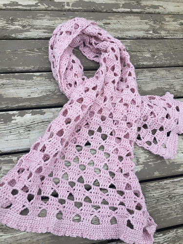 Touch of Blush Shawl photo 8