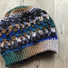 Spiked Granny Slouch Hat pattern 