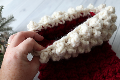 Cranberry Christmas Stocking photo 7