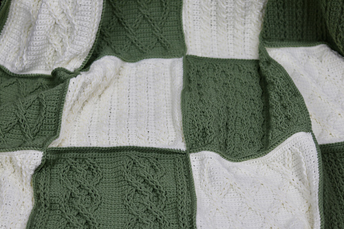 Crazy for Cables Blanket photo 11