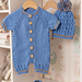 "Merlot" Romper set pattern