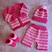 'Zingara' 4 piece set pattern