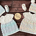 'Bubbles' 3 piece set pattern