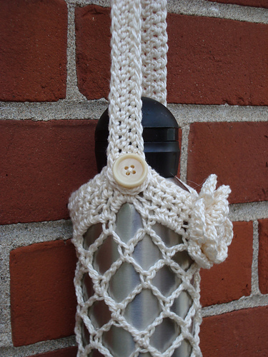 Diamond Mesh Water Bottle Holder photo 2