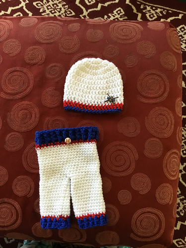 Baby Baseball Pants and Hat Set photo 4