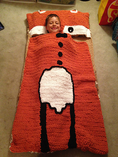 Kid's Fox Sleeping Bag photo 6