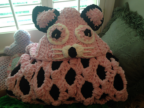 Hoodie Cat Blanket photo 8