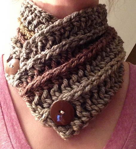 Ginger Spice Neck Warmer & Hat photo 7