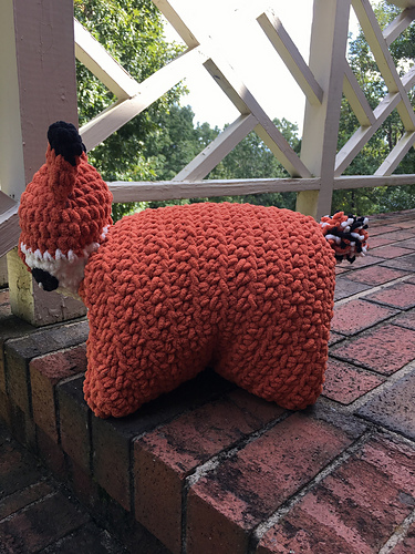Fox Animal Pillow photo 5