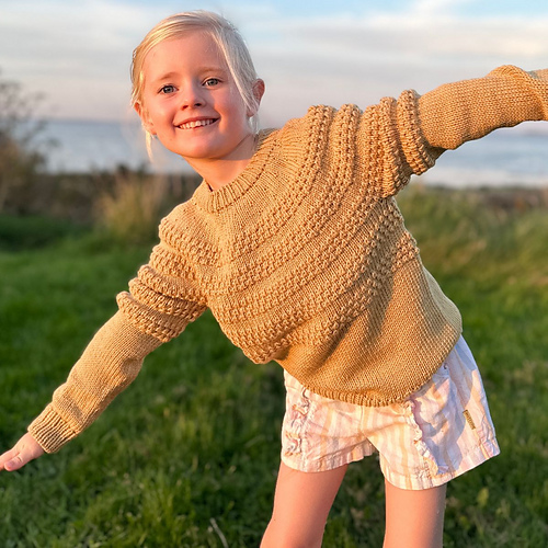 Ravelry: Sailors Gansey Junior pattern by Hanne Rimmen