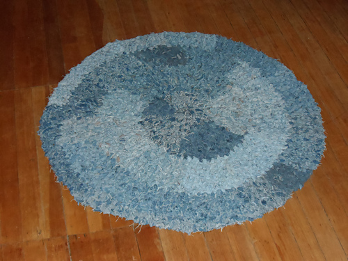 Ravelry: Flat-Lashed Spiral Rag Rug pattern by Rebecca Hudson
