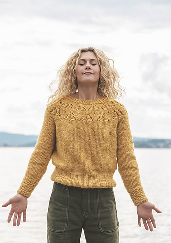 Skog genser til dame - Cecilie Skog