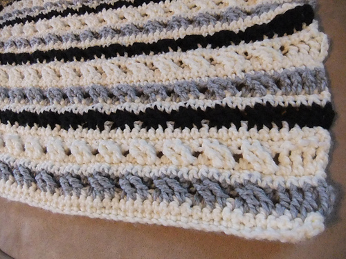 Treble Cross Crochet Afghan photo 5