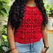 Daisy Bloom Top pattern 