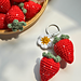 Cute Strawberry Keychain pattern