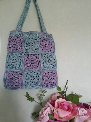 Vintage flower bag photo 2