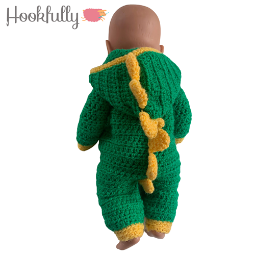 Dinosaur baby dolls onesie photo 9