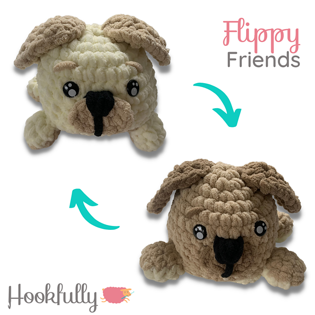 Reversible Dog Fidget Crochet Pattern