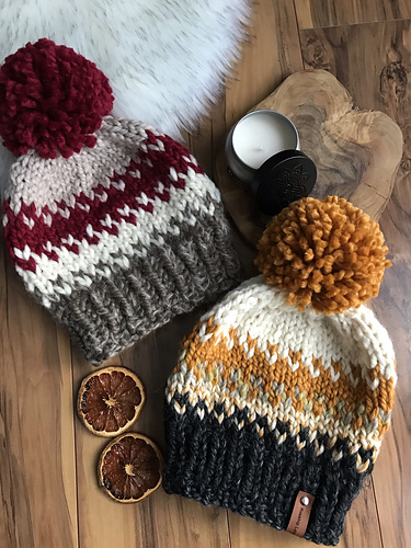 Prague Women’s Fair Isle Lue - Rosehip Lane