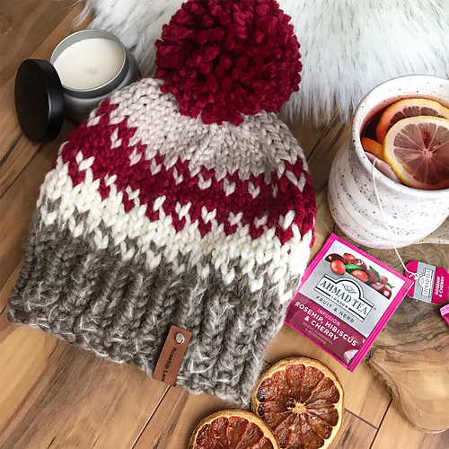 Prague Women’s Fair Isle Lue - Rosehip Lane