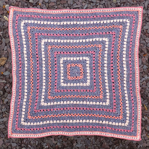 Trehundre og treble-gress Blanket - Rosie Forth