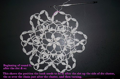 Lacy Six Point Doily photo 12