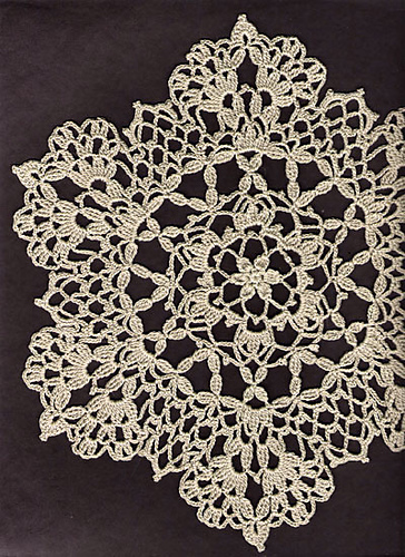 Lacy Six Point Doily photo 4