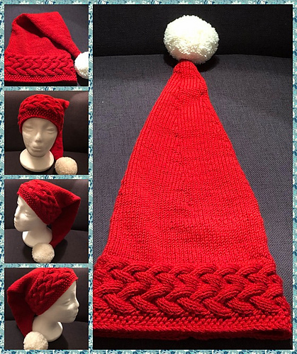 Tvillingflette Nisselue - Rosita Diaz Skibenes