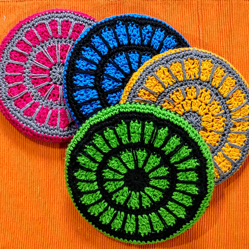 Mandala Hot Pad Trivet Cover photo 9