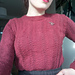 Lacy Jumper in Feather-Stitch pattern 