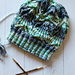 Winter lace hat pattern