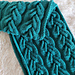 Winter cables scarf pattern