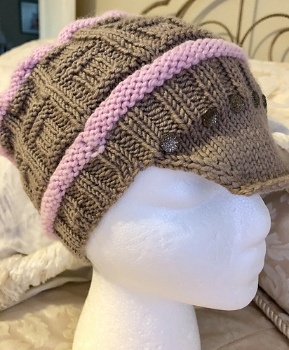 Jaunty Street Cap - bySCgrandma