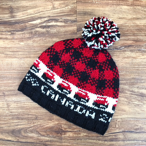 Ravelry Canada 2018 Buffalo Plaid Hat Pattern By STASH Lounge ravelry-canada-2018-buffalo-plaid-hat-pattern-by-stash-lounge