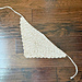 Moss Stitch Triangle Kerchief pattern