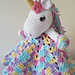 Unicorn Snuggle Blanket pattern 