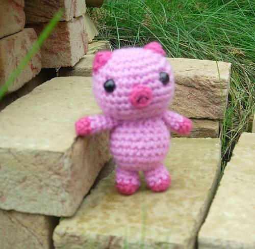 Amigurumi01ani あみぐるみ ぶたさん、うさぎさん、クマさん、カエルちゃん 다른 모습 4