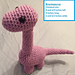Easy Amigurumi Brontosaurus pattern 