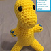 Easy Amigurumi Tyranosaurus pattern 
