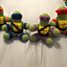 Chibi Ninja Turtle Squad pattern 