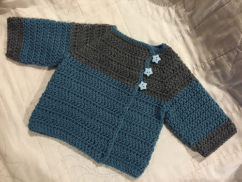 Baby Bear Newborn Crochet Cardigan photo 12
