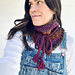 Gemstone Triangle Cowl pattern