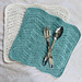 Simple Wave Washcloth pattern 