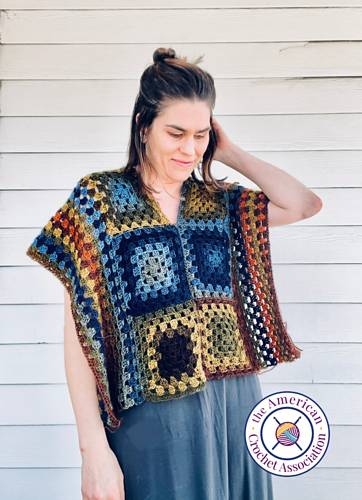 Granny Square Poncho - Salena Baca