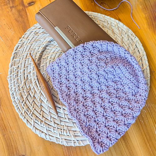 Ravelry: Simple Scallops Chemo Cap pattern by Katie Clary
