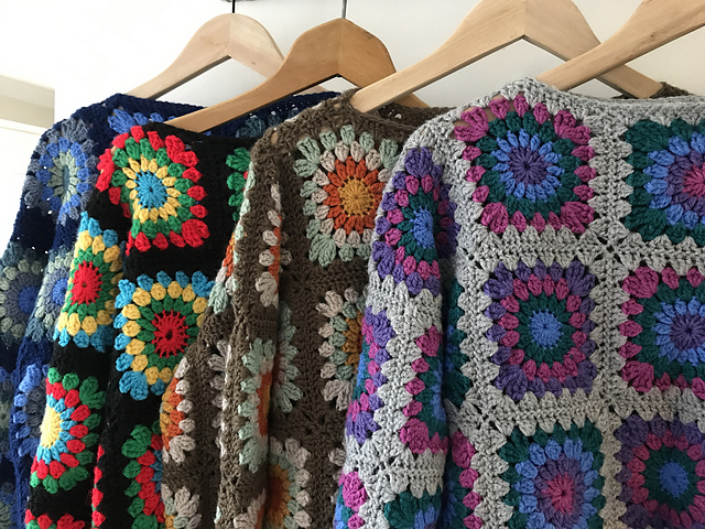 Ravelry: Granny Square Jumper pattern 