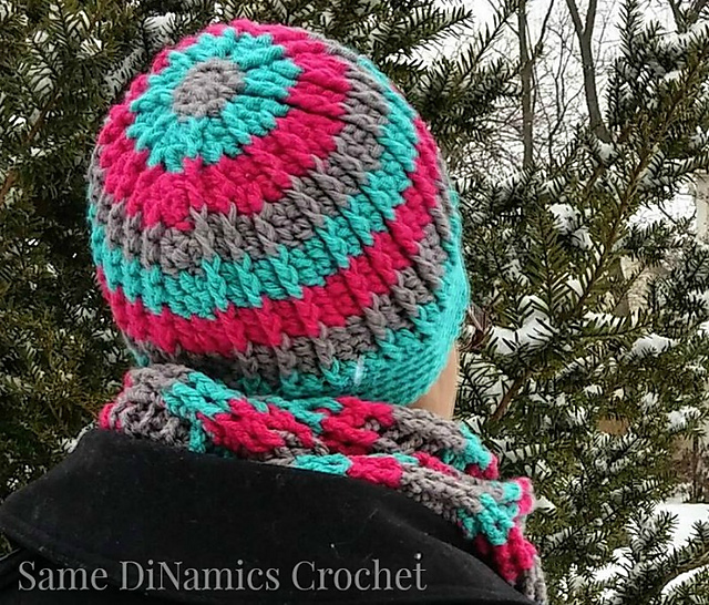 Ravelry: Cables \u0026 Stripes Hat pattern 